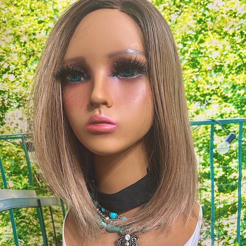 Stylish Brown Ombre Wig